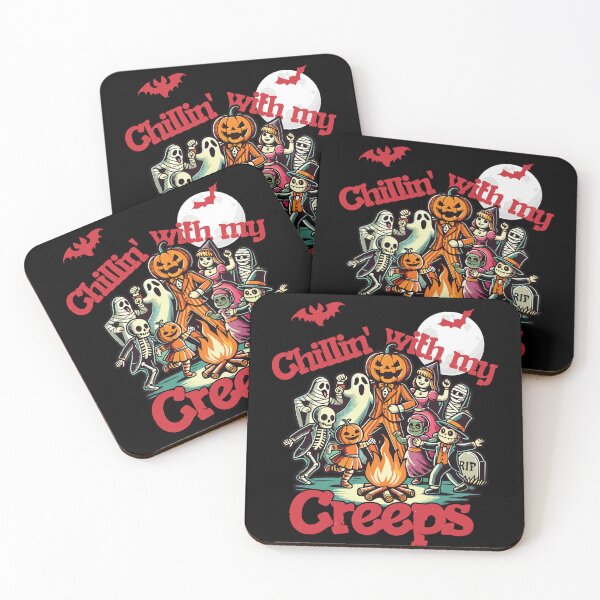 Item preview, Halloween Fun With Chillin' Creeps designed and sold by LuminOrb.