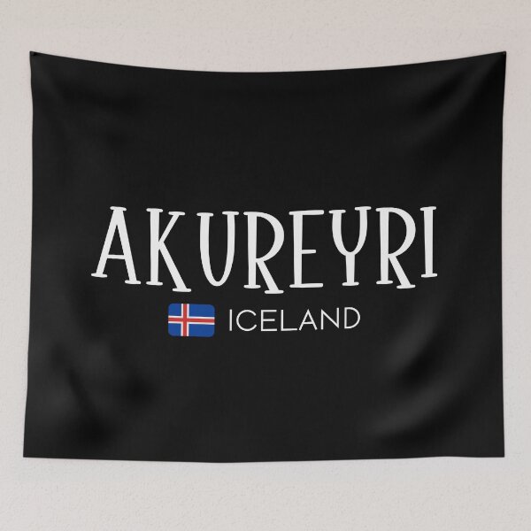 Item preview, Akureyri - Iceland  designed and sold by StudioRedKoala.