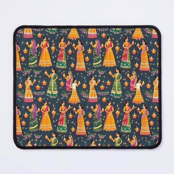 Item preview, Diwali Sarees: Colors and Elegance designed and sold by MidArtForge.