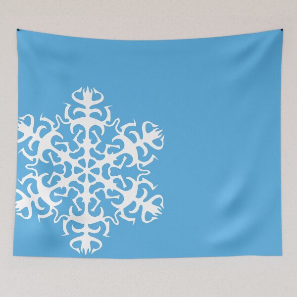 Item preview, Temperatures & Tempers: Nature's Moods Reflected, Freezing/Snowflake, Unique designed and sold by villacreativa.