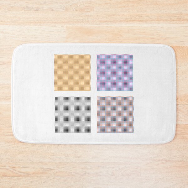 Item preview, Four Color Plad Squares  designed and sold by CONTRAPINK.