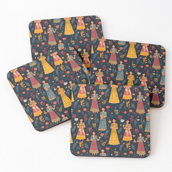 Item preview, Diwali Sarees: Colors and Elegance designed and sold by MidArtForge.