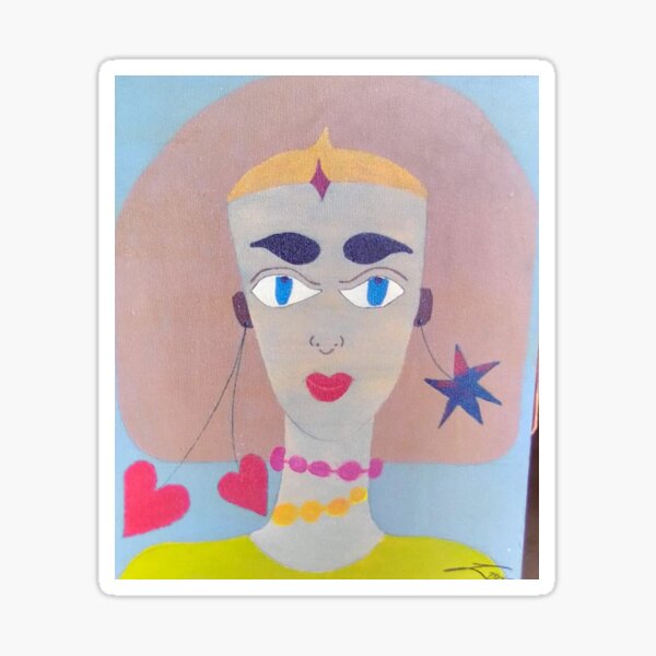 Item preview, Strange African Woman designed and sold by Zarethuthmanart.
