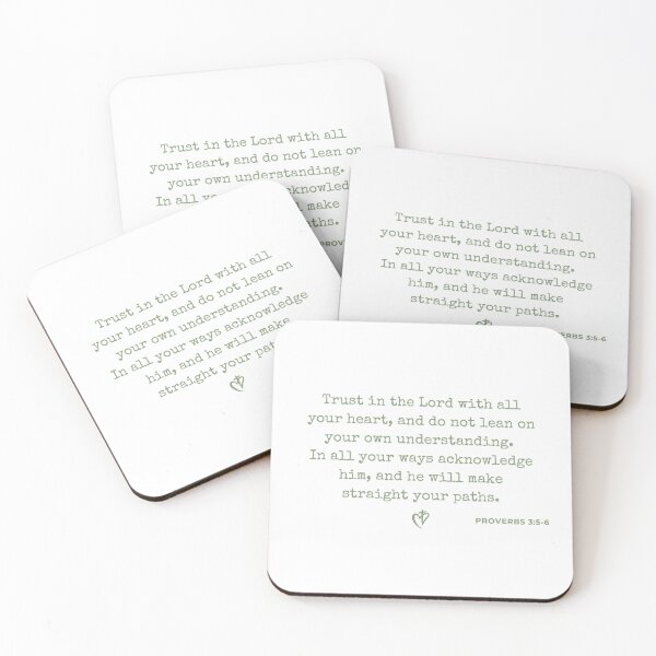 Item preview, Trust in the lord bible verse; proverbs 3:5-7 Christian literature, journalling, study guide. designed and sold by Nicola  Walker.