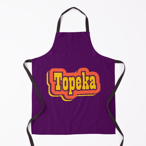 Item preview, Topeka, Kansas Retro Typography designed and sold by ArtNoveltee.