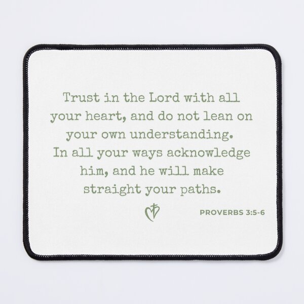 Item preview, Trust in the lord bible verse; proverbs 3:5-7 Christian literature, journalling, study guide. designed and sold by Nicola  Walker.