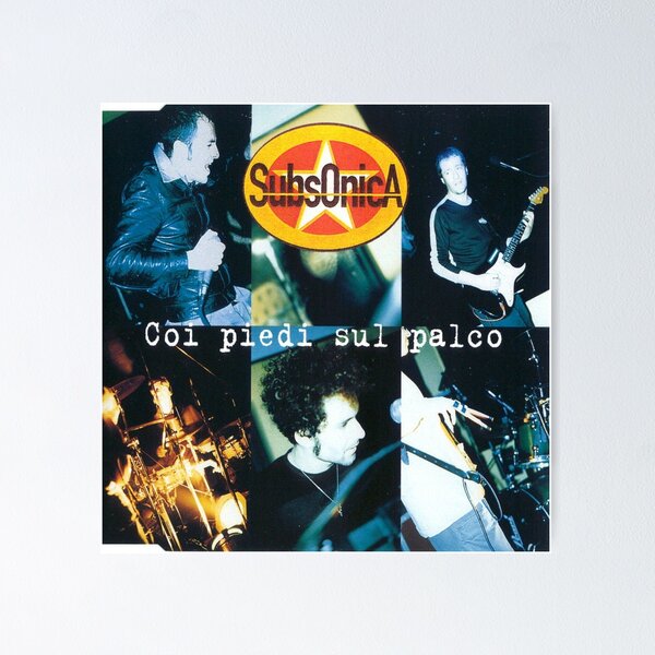 Item preview, Subsonica - Coi piedi sul palco album 1998 designed and sold by RichardWagne.