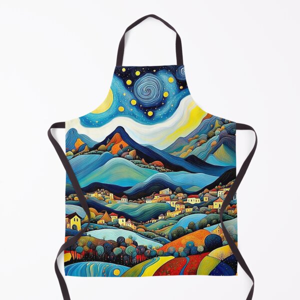 Item preview, Night sky over mountains 1 designed and sold by George Hutton Hunter.