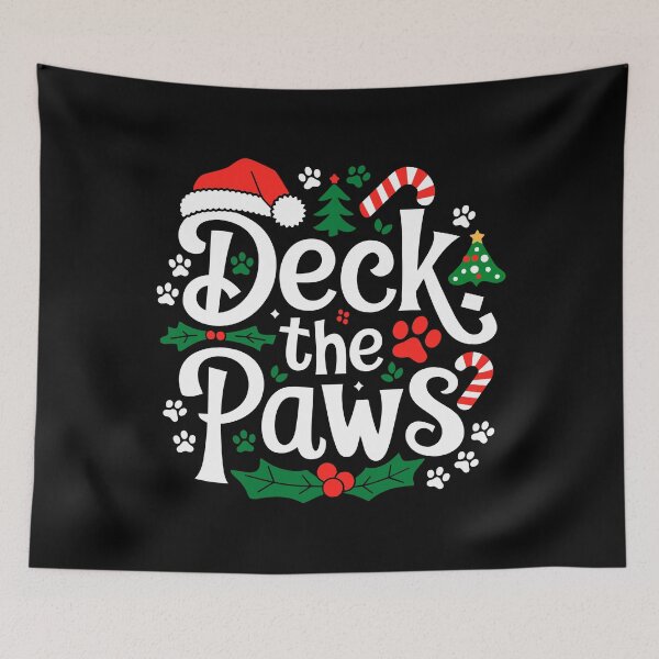 Item preview, Christmas Gift for Dog and Cat Owners Funny Festive Pet Design designed and sold by w1ckerman.