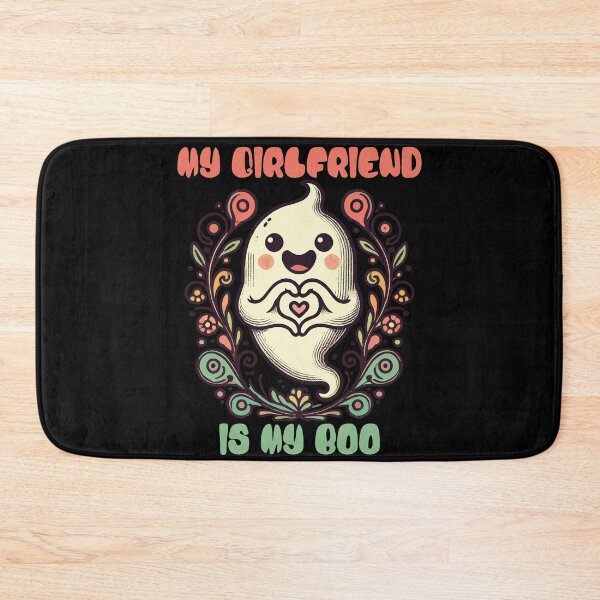 Item preview, My Girlfriend Is My Boo Ghost designed and sold by LuminOrb.