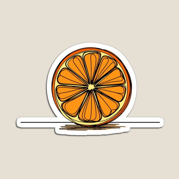 Item preview, Orange Citrus designed and sold by ThreadBorne.