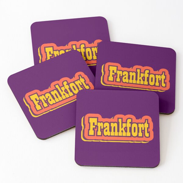 Item preview, Frankfort, Kentucky Retro Typography designed and sold by ArtNoveltee.
