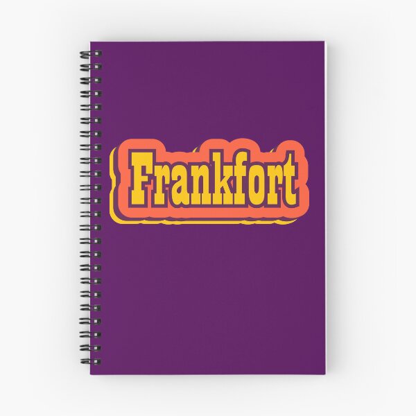Item preview, Frankfort, Kentucky Retro Typography designed and sold by ArtNoveltee.