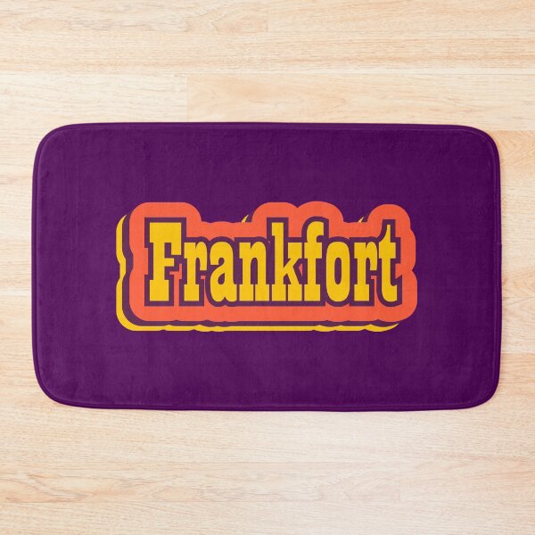 Item preview, Frankfort, Kentucky Retro Typography designed and sold by ArtNoveltee.