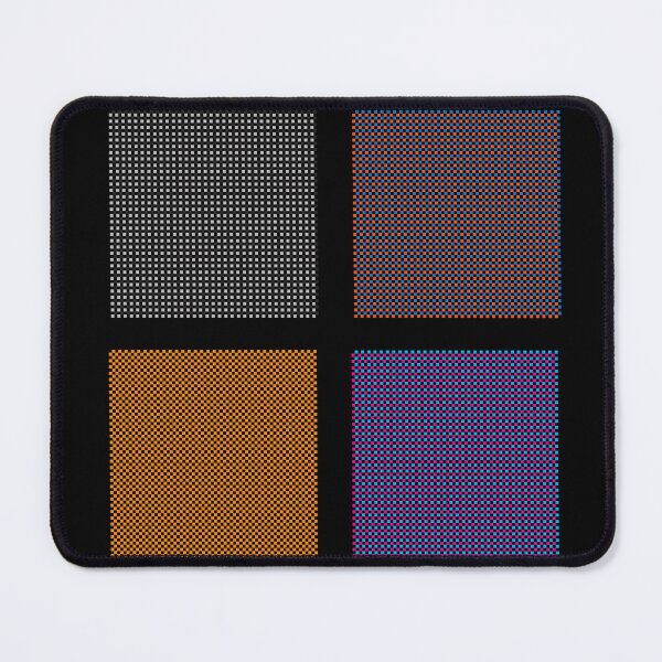 Item preview, Four Color checkered Squares, Yellow and Black designed and sold by CONTRAPINK.