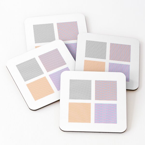 Item preview, Four Color checkered Squares, Yellow and Black designed and sold by CONTRAPINK.
