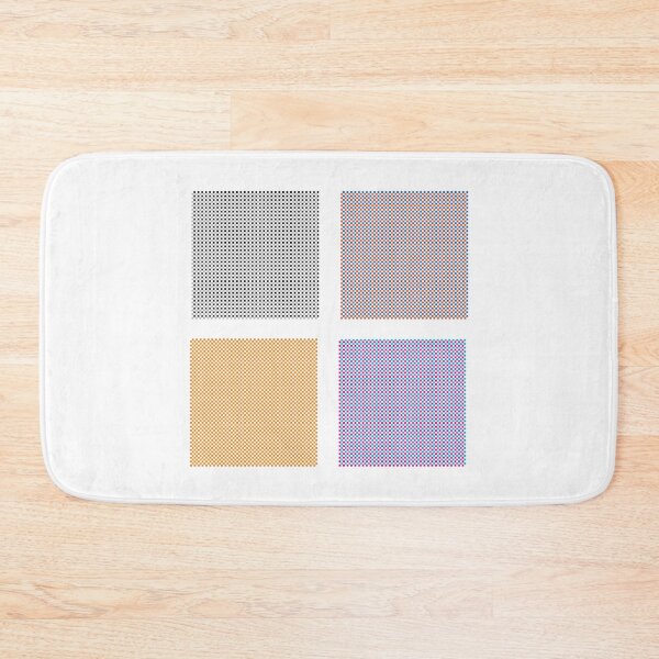 Item preview, Four Color checkered Squares, Yellow and Black designed and sold by CONTRAPINK.