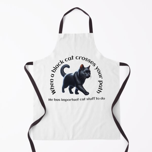 Item preview, When a black cat crosses your path  designed and sold by absurditeestore.