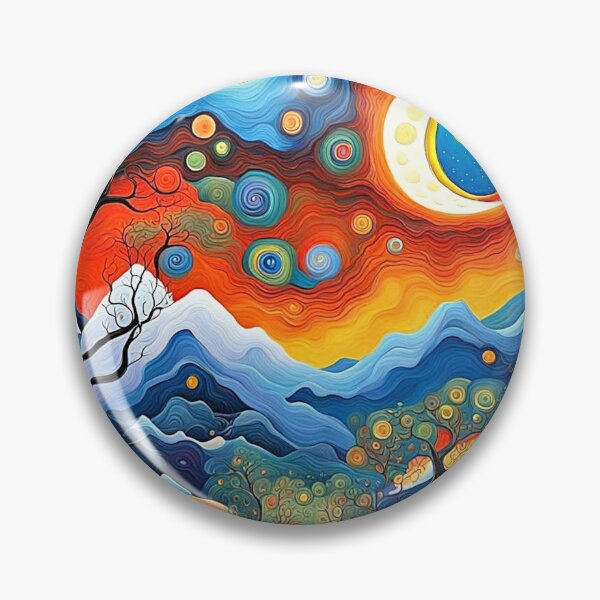 Item preview, Night sky over mountains 2 designed and sold by George Hutton Hunter.