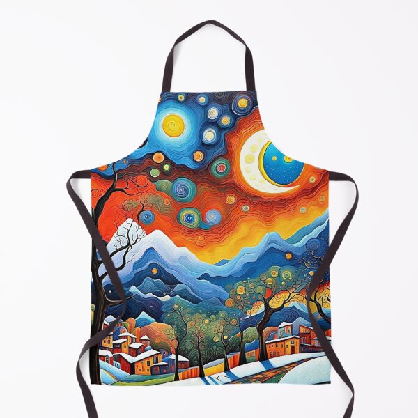 Item preview, Night sky over mountains 2 designed and sold by George Hutton Hunter.
