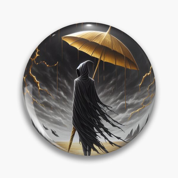 Item preview, Death Holding an Umbrella, Ai Generated Art  designed and sold by ACC .