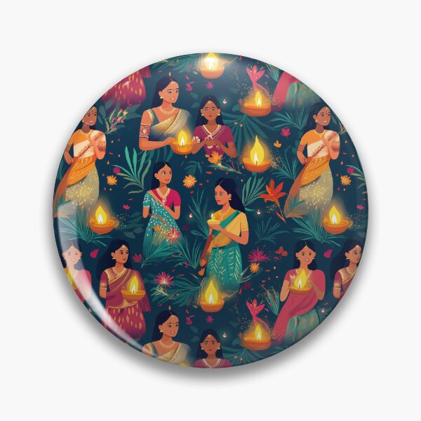 Item preview, Diwali Sarees: Colors and Elegance designed and sold by MidArtForge.