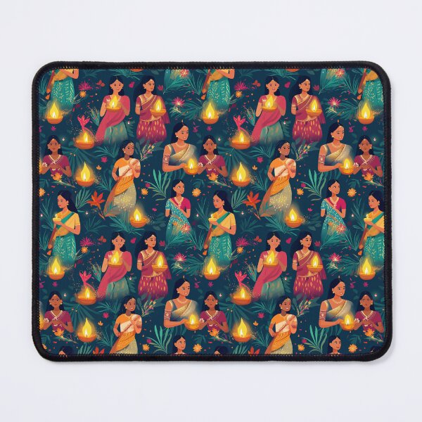 Item preview, Diwali Sarees: Colors and Elegance designed and sold by MidArtForge.