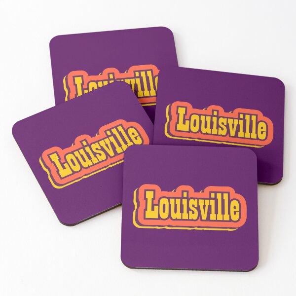 Item preview, Louisville, Kentucky Retro Typography designed and sold by ArtNoveltee.