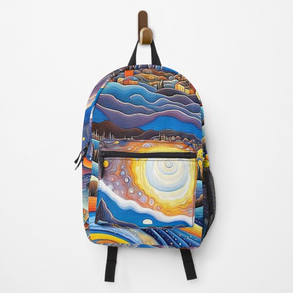 Item preview, Night sky over mountains 3 designed and sold by George Hutton Hunter.