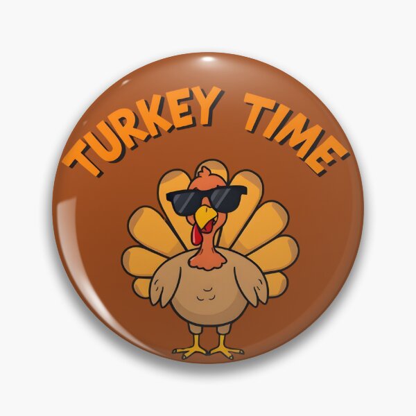 Item preview, Thanksgiving Turkey Time designed and sold by elgatonocturno.