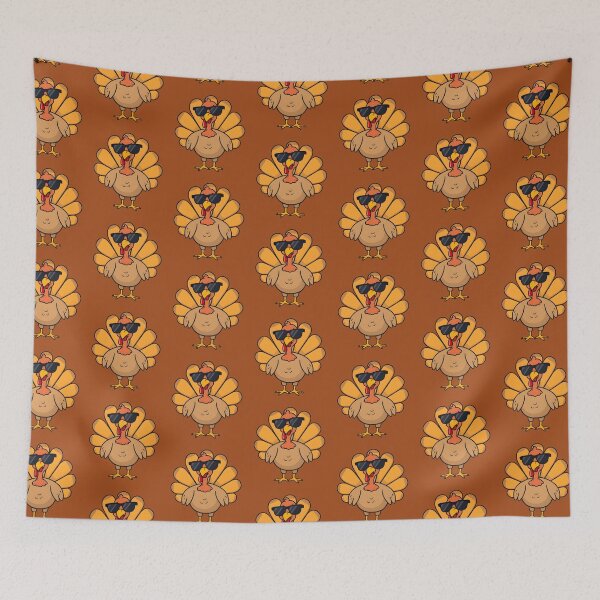 Item preview, Thanksgiving Turkey Time designed and sold by elgatonocturno.