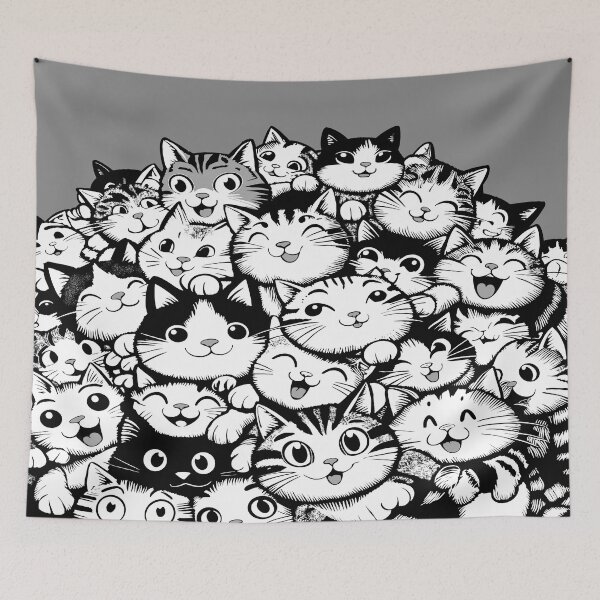 Item preview, Too Many Cats designed and sold by rogue-design.
