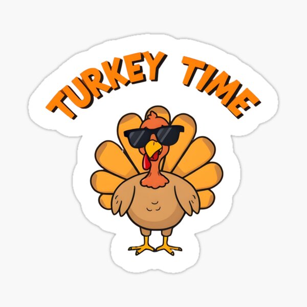 Item preview, Thanksgiving Turkey Time designed and sold by elgatonocturno.