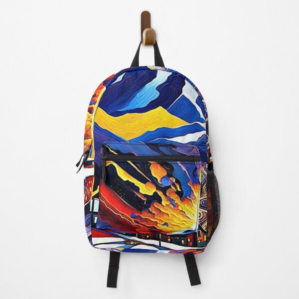 Item preview, Night sky over mountains 5 designed and sold by George Hutton Hunter.