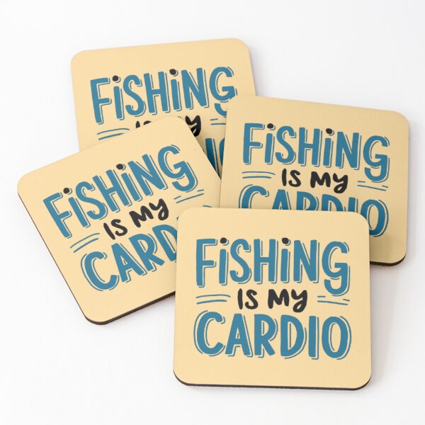 Item preview, Fishing is my cardio designed and sold by 123ks.