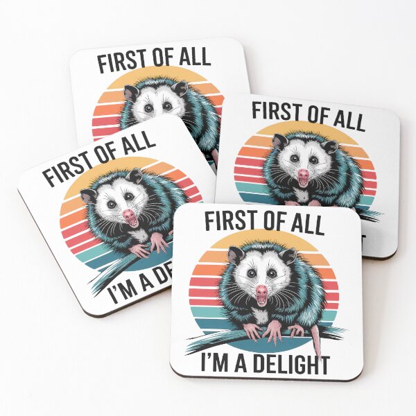 Item preview, First of all, I'm a delight. designed and sold by Angry Swan Designs.