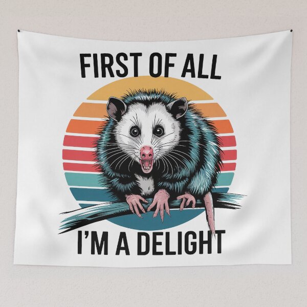Item preview, First of all, I'm a delight. designed and sold by Angry Swan Designs.