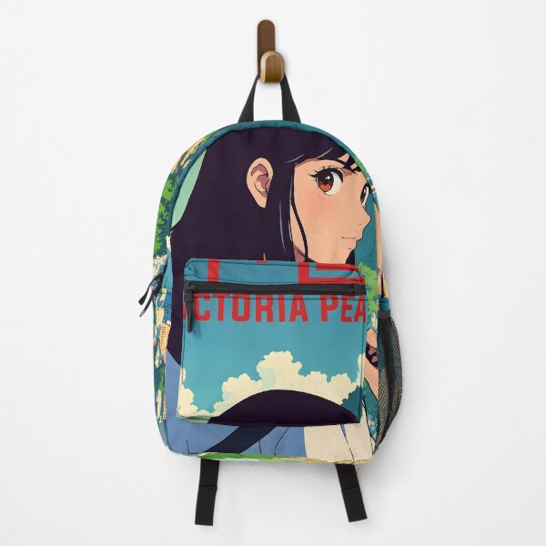 Item preview, Victoria Peak Cute Retro Anime Girl Hong Kong China 80s Vintage Travel designed and sold by Retro-Anime9.