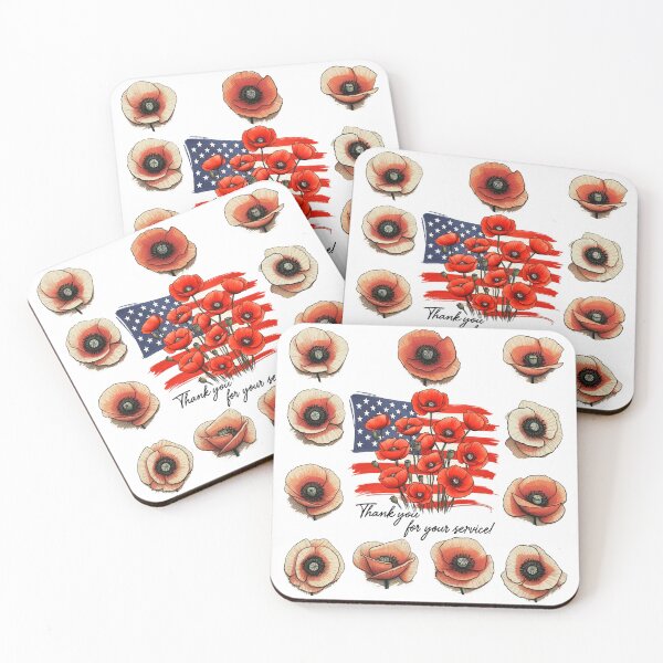 Item preview, Veterans Day, thank you for your service designed and sold by BlackCoralArt.