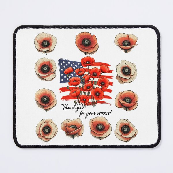Item preview, Veterans Day, thank you for your service designed and sold by BlackCoralArt.