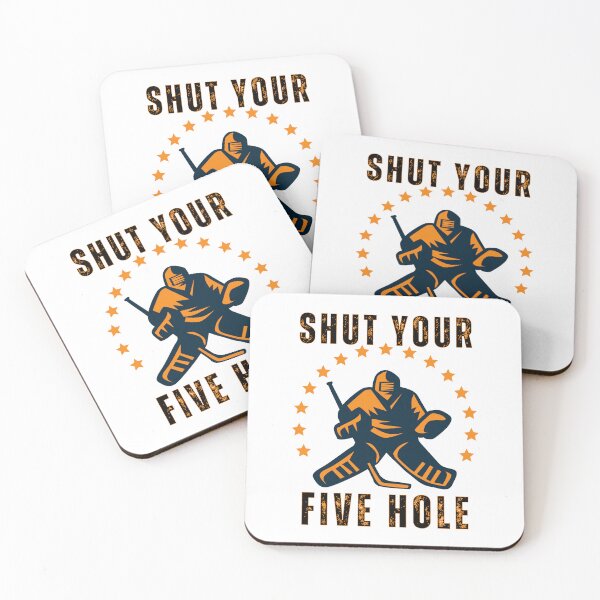 Item preview, Funny Hockey Ice  .Shut Your Five Hole   designed and sold by swiftbinaries.