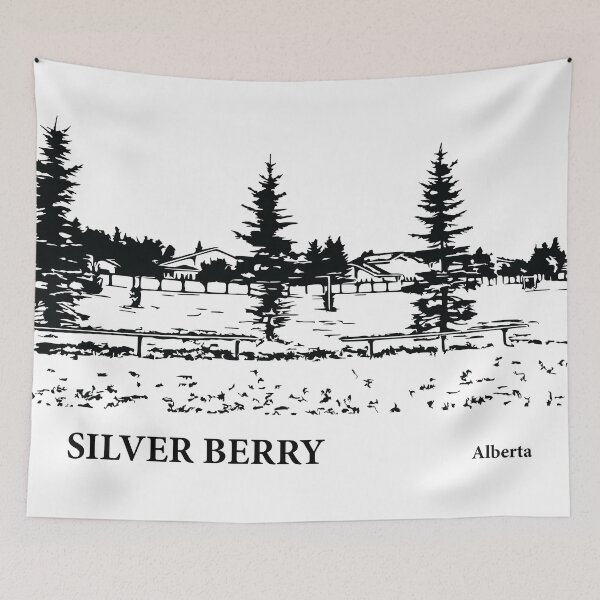 Item preview, Silver Berry Alberta designed and sold by Lakeric Cityscapes.
