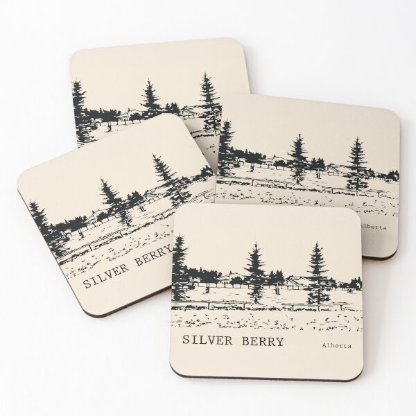 Item preview, Silver Berry Alberta designed and sold by Lakeric Cityscapes.