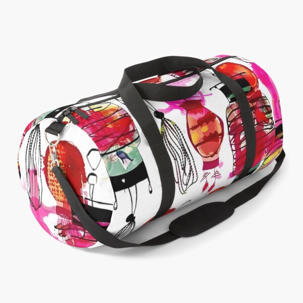 Item preview, Japanese Asanoha Lanterns - Watercolor Pattern designed and sold by HausKatz.