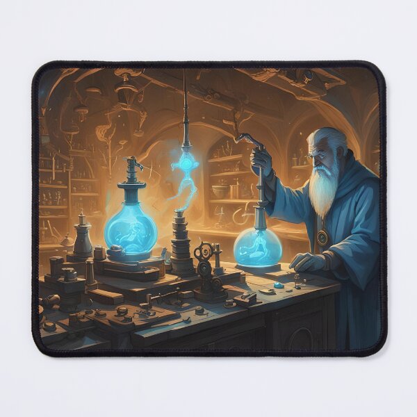 Item preview, The Wizard at Work designed and sold by Eric's Digital Artistry.