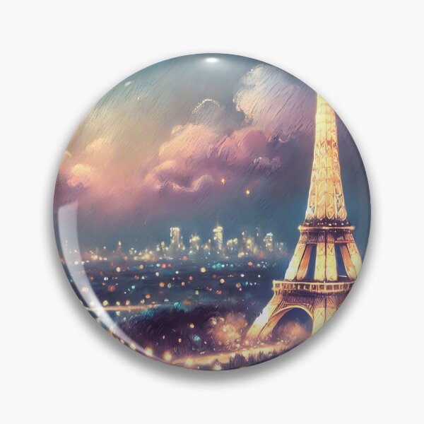 Item preview, Eiffel Tower Paris Illustration designed and sold by unrealartwork.