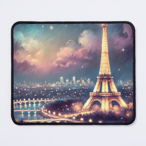 Item preview, Eiffel Tower Paris Illustration designed and sold by unrealartwork.