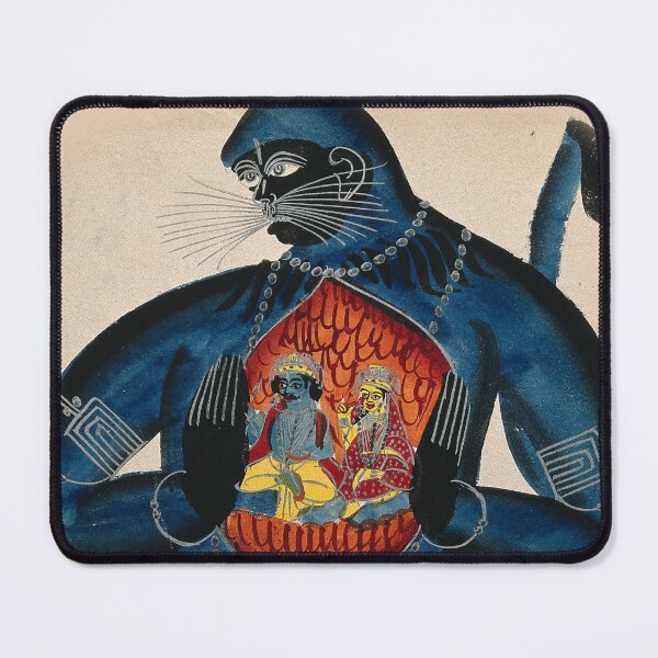 Item preview, Hanuman revealing Rama and Sita in his heart designed and sold by Vintage Designs +.
