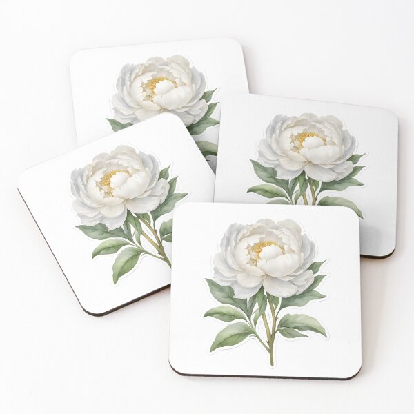 Item preview, White Peony designed and sold by HOMETOWN86.