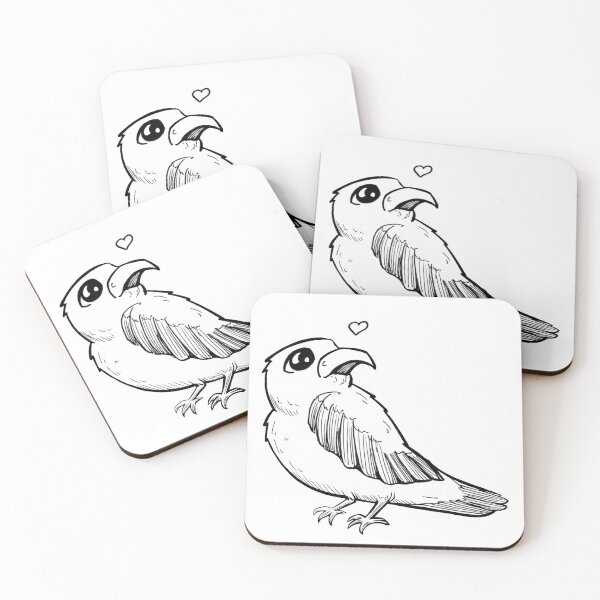 Item preview, Raven in love designed and sold by CleyVonSlay.